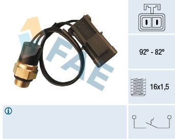 FAE Temperaturna sklopka, ventilator hladnjaka