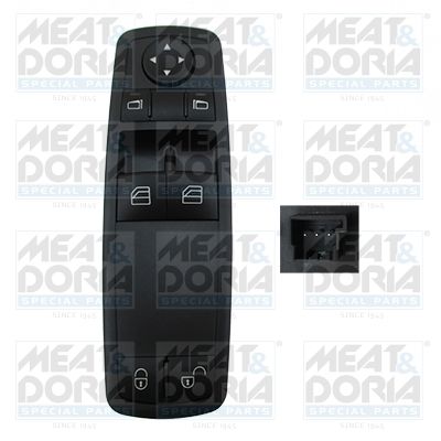 MEAT & DORIA Sklopka, podizač prozorskog stakla