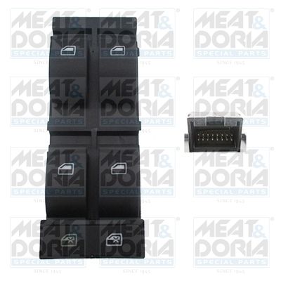 MEAT & DORIA Sklopka, podizač prozorskog stakla