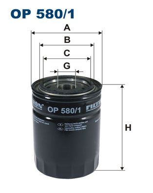 FILTRON Filter za ulje