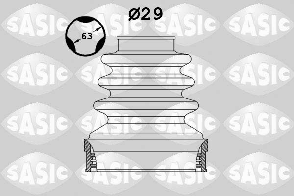 SASIC Manžeta, pogonsko vratilo