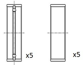 FAI AutoParts Ležaj koljenastog vratila