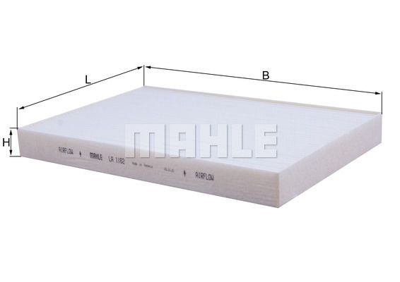 MAHLE ORIGINAL Filtar, zrak unutarnjeg prostora