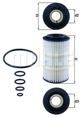 MAHLE Filter ulja