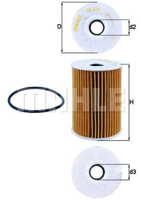 MAHLE Filter goriva
