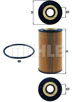 MAHLE Filter ulja