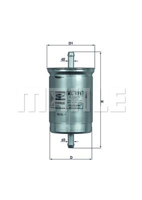 MAHLE Filter goriva