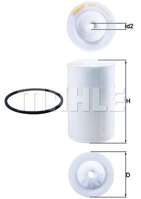 MAHLE Filter goriva
