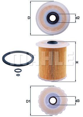MAHLE Filter goriva