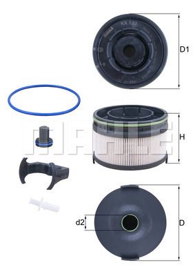 MAHLE Filter goriva