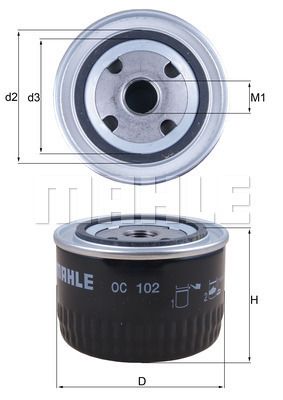 MAHLE Filter ulja