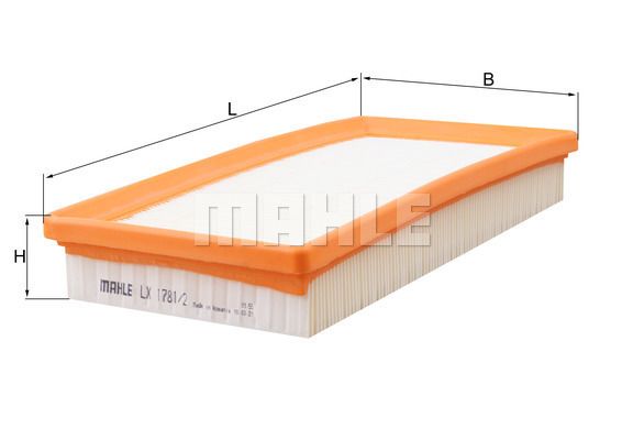 MAHLE ORIGINAL Filter za zrak