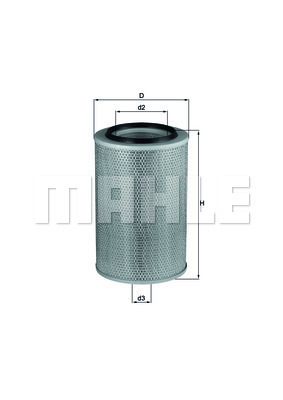MAHLE ORIGINAL Filter za zrak