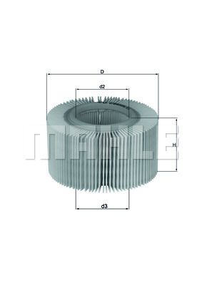 MAHLE ORIGINAL Filter za zrak