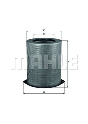 MAHLE ORIGINAL Filter za zrak