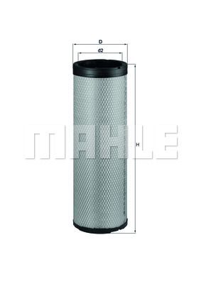 MAHLE ORIGINAL Filter za sekundarni zrak