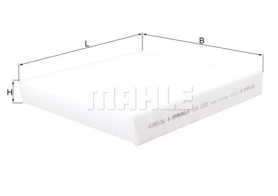 MAHLE Filtar, zrak unutarnjeg prostora