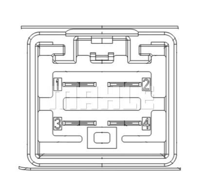 MAHLE Otpornik, ventilator unutrašnjeg prostora