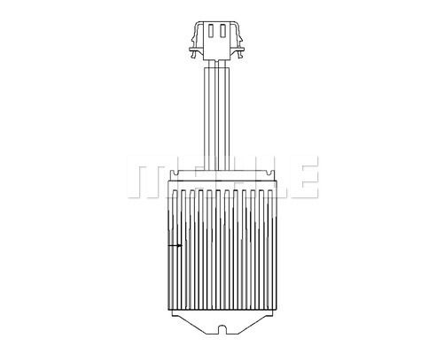 MAHLE Regulator, ventilator unutarnjeg prostora