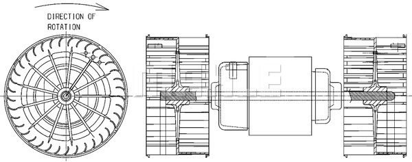 MAHLE Ventilator unutrašnjeg prostora