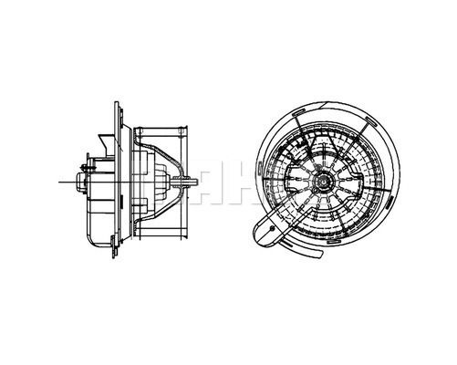 MAHLE Ventilator unutrašnjeg prostora