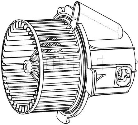 MAHLE Ventilator unutrašnjeg prostora