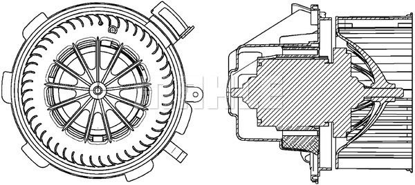 MAHLE Ventilator unutrašnjeg prostora