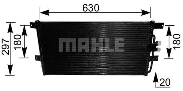 MAHLE Kondenzator, klimauređaj