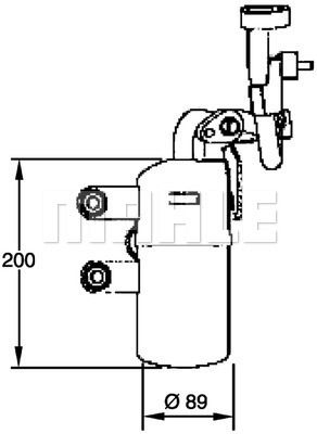 MAHLE Isušivač, klimauređaj