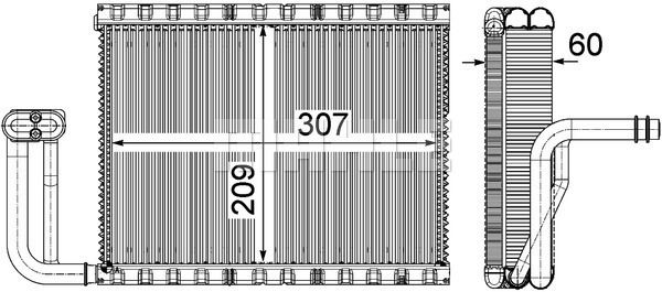 MAHLE Isparivač, klimauređaj