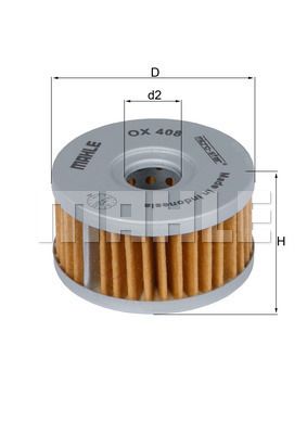 MAHLE ORIGINAL Filter za ulje