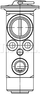 MAHLE Ekspanzijski ventil, klimauređaj