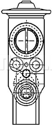 MAHLE Ekspanzijski ventil, klimauređaj