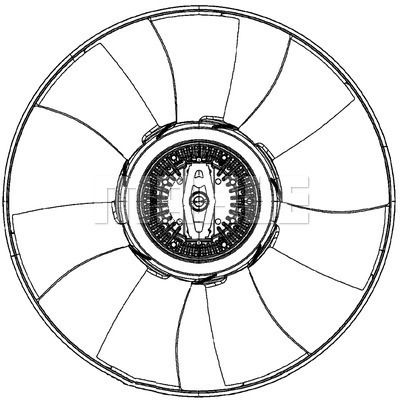 MAHLE Ventilator, hlađenje motora