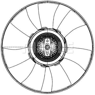 MAHLE Ventilator, hlađenje motora