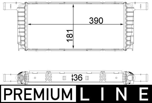 MAHLE Hladnjak ulja, motorno ulje