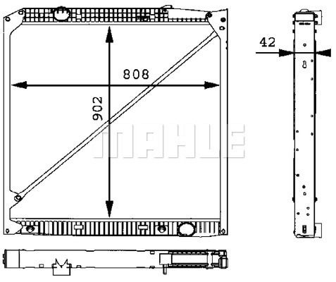 MAHLE Hladnjak, hlađenje motora