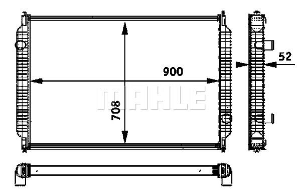 MAHLE Hladnjak, hlađenje motora