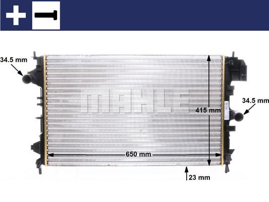 MAHLE Hladnjak, hlađenje motora
