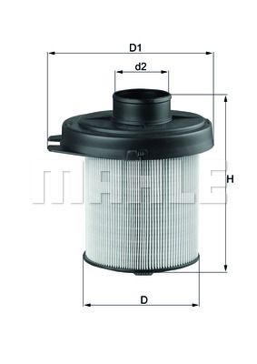 MAHLE ORIGINAL Filter za zrak