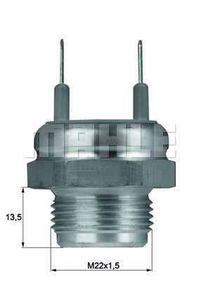 MAHLE Temperaturna sklopka, ventilator hladnjaka