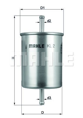 MAHLE Filter goriva