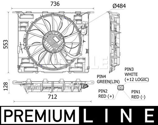 MAHLE Ventilator, hlađenje motora
