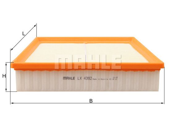 MAHLE ORIGINAL Filter za zrak