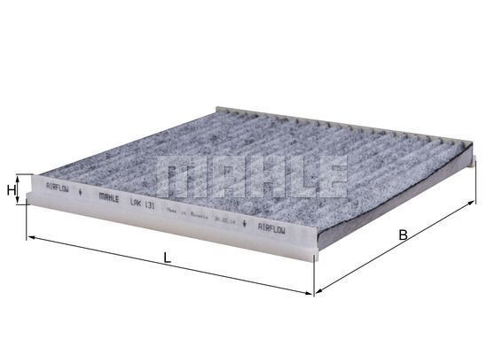 MAHLE ORIGINAL Filtar, zrak unutarnjeg prostora