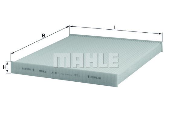 MAHLE ORIGINAL Filtar, zrak unutarnjeg prostora