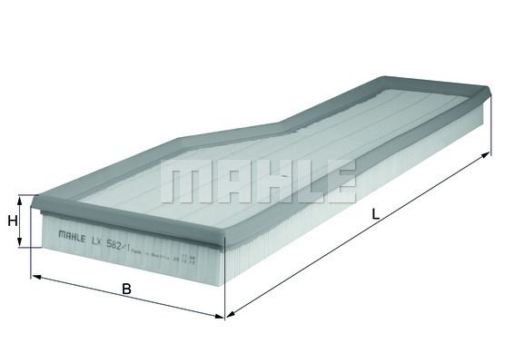 MAHLE ORIGINAL Filter za zrak