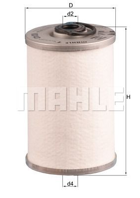 MAHLE ORIGINAL Filter za gorivo