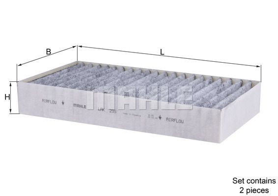 MAHLE Filtar, zrak unutrašnjeg prostora