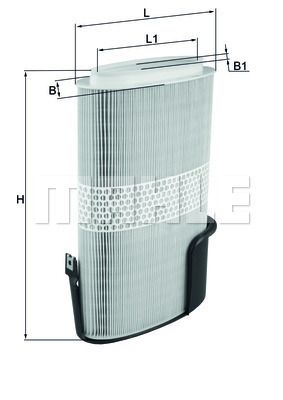 MAHLE ORIGINAL Filter za zrak